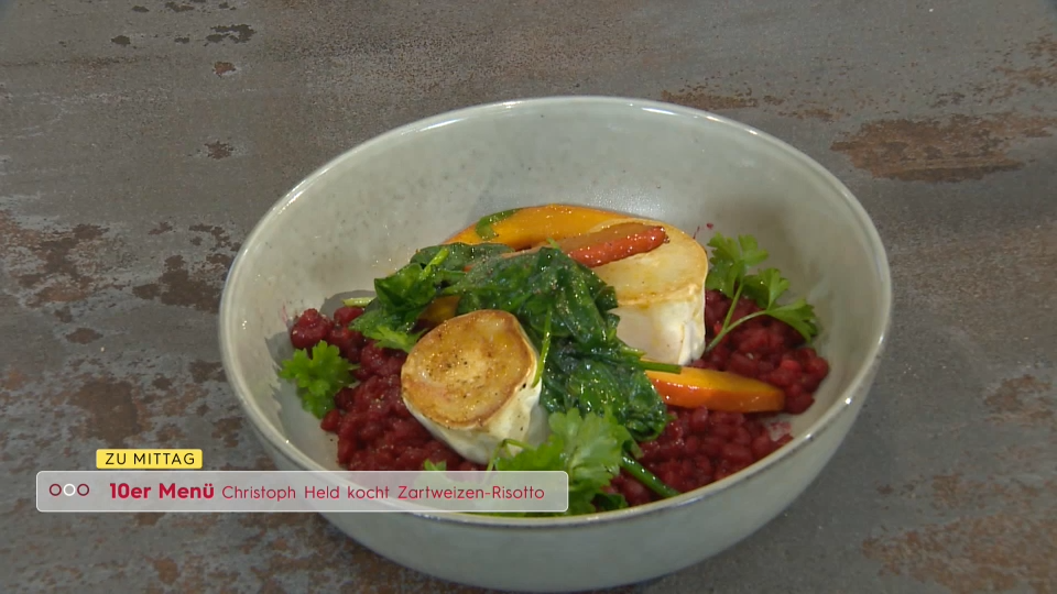 Video: 10er Menü: Zartweizen-Risotto