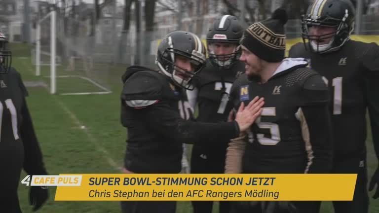 Chris Stephan schon in Super Bowl-Stimmung
