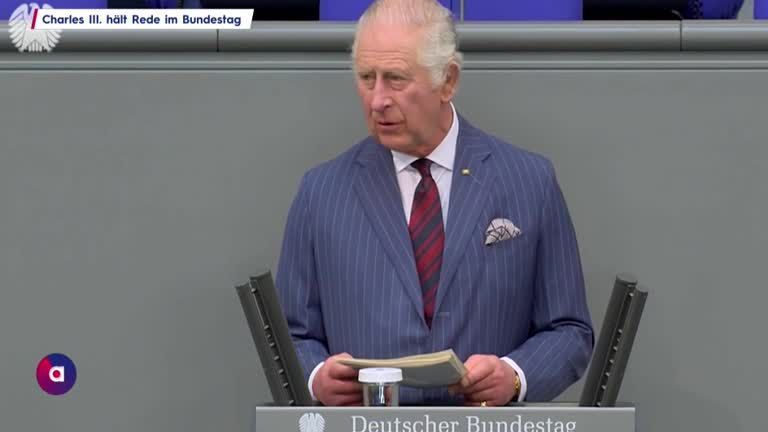 Royale Rede: Charles auf Deutschland-Besuch
