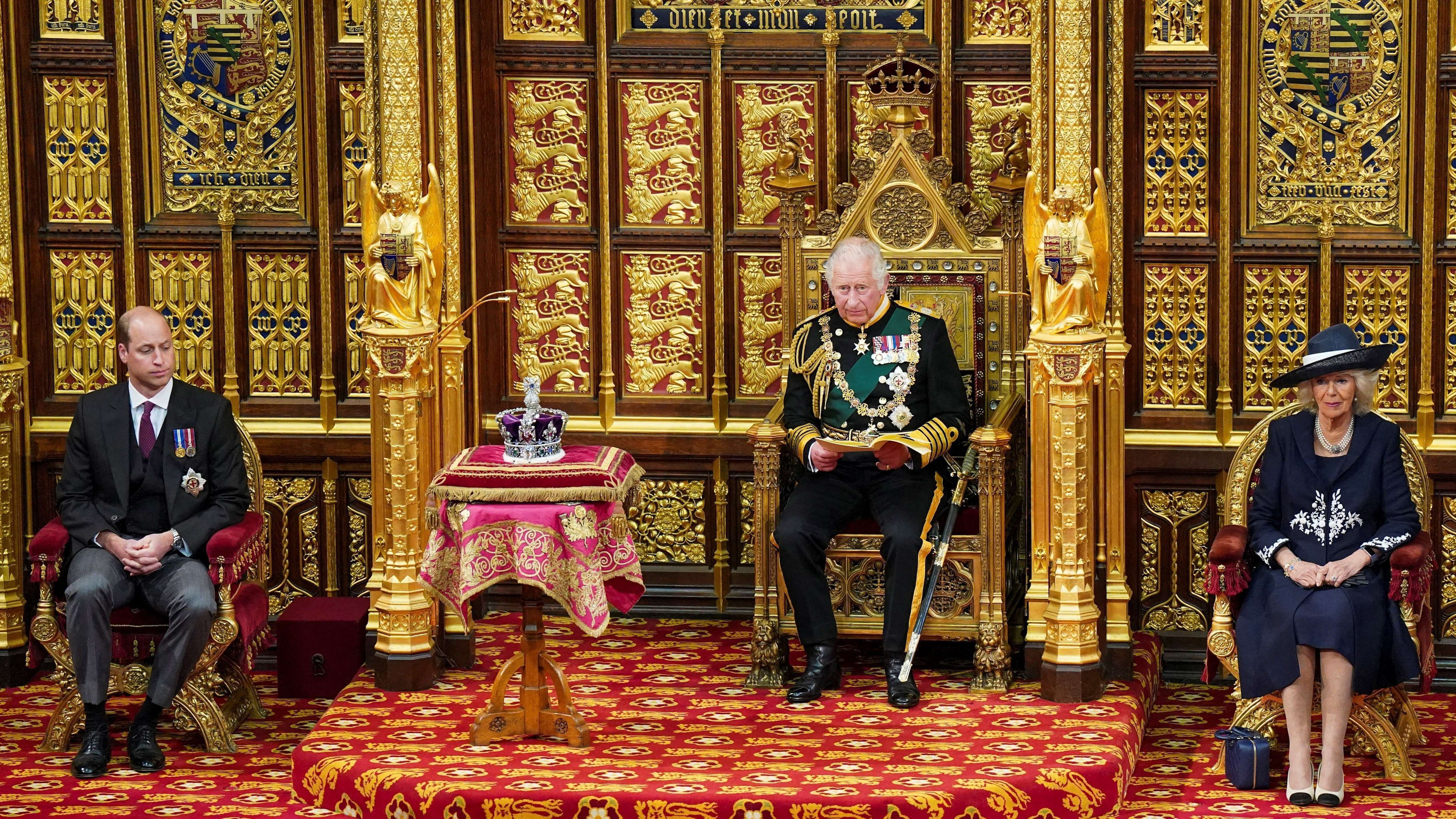 König Charles III.: Erste Thronrede im Parlament