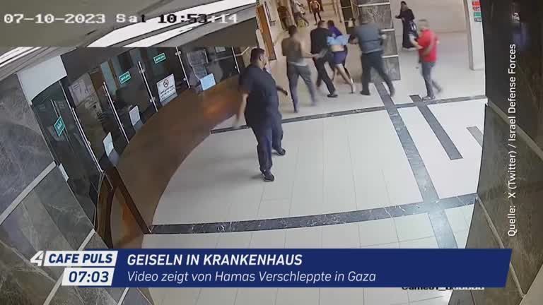 Geiseln in Krankenhaus: Video zeigt von Hamas Verschleppte in Gaza